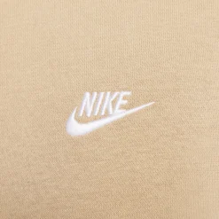 Nike Sportswear Club Fleece Joggingpak Hooded Beige Wit