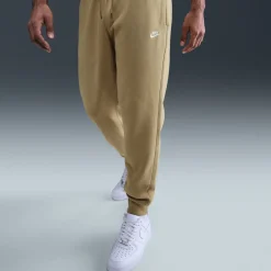 Nike Sportswear Club Fleece Joggingpak Hooded Beige Wit