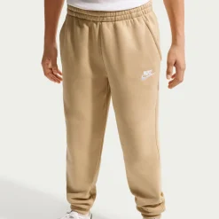 Nike Sportswear Club Fleece Joggingbroek Kids Beige Wit
