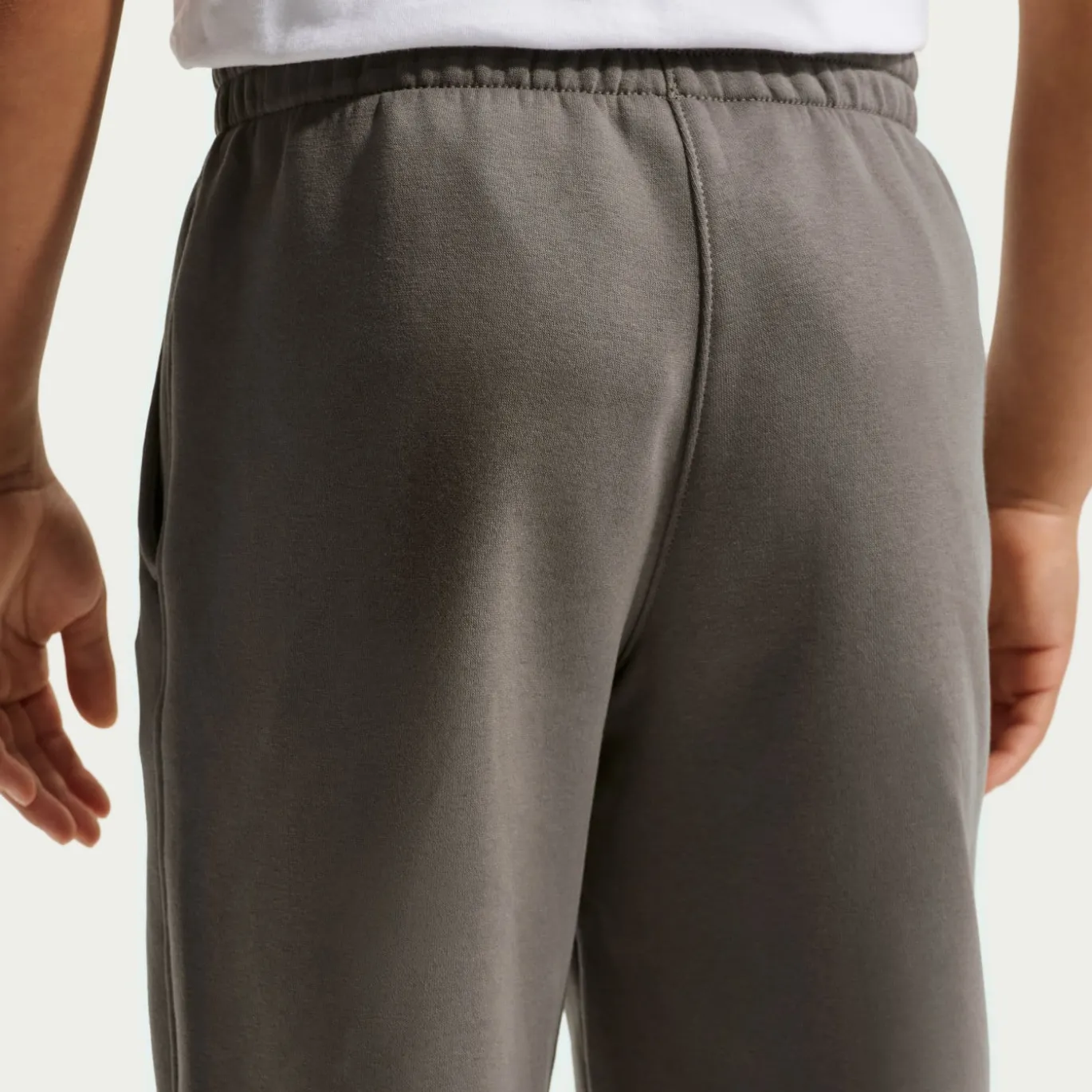 Nike Sportswear Club Fleece Joggingbroek Kids Donkergrijs Wit
