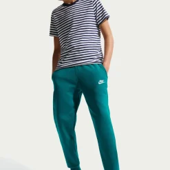 Nike Sportswear Club Fleece Joggingbroek Kids Turquoise Wit