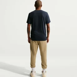 Nike Sportswear Club Fleece Joggingbroek Donkerbeige Donkerblauw
