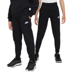 Nike Sportswear Club Fleece Joggingbroek Kids Zwart Wit