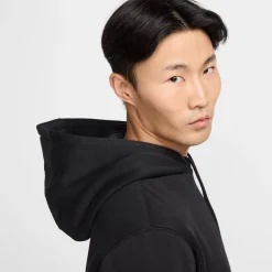 Nike Sportswear Club Fleece Joggingpak Hooded Zwart Wit