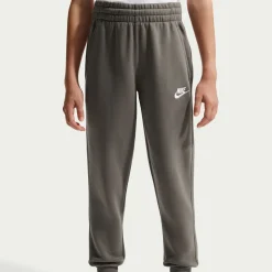 Nike Sportswear Club Fleece Trainingspak Hooded Kids Donkergrijs Wit
