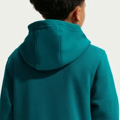 Nike Sportswear Club Fleece Trainingspak Hooded Kids Turquoise Wit