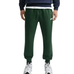 Nike Sportswear Club Fleece Trainingspak Hooded Donkergroen Wit