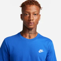 Nike Sportswear Club T-Shirt Blauw