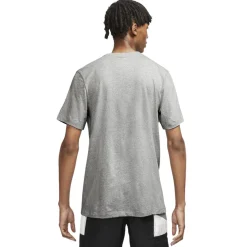 Nike Sportswear Club T-Shirt Grijs Zwart