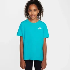 Nike Sportswear Club Zomerset Kids Turquoise Wit