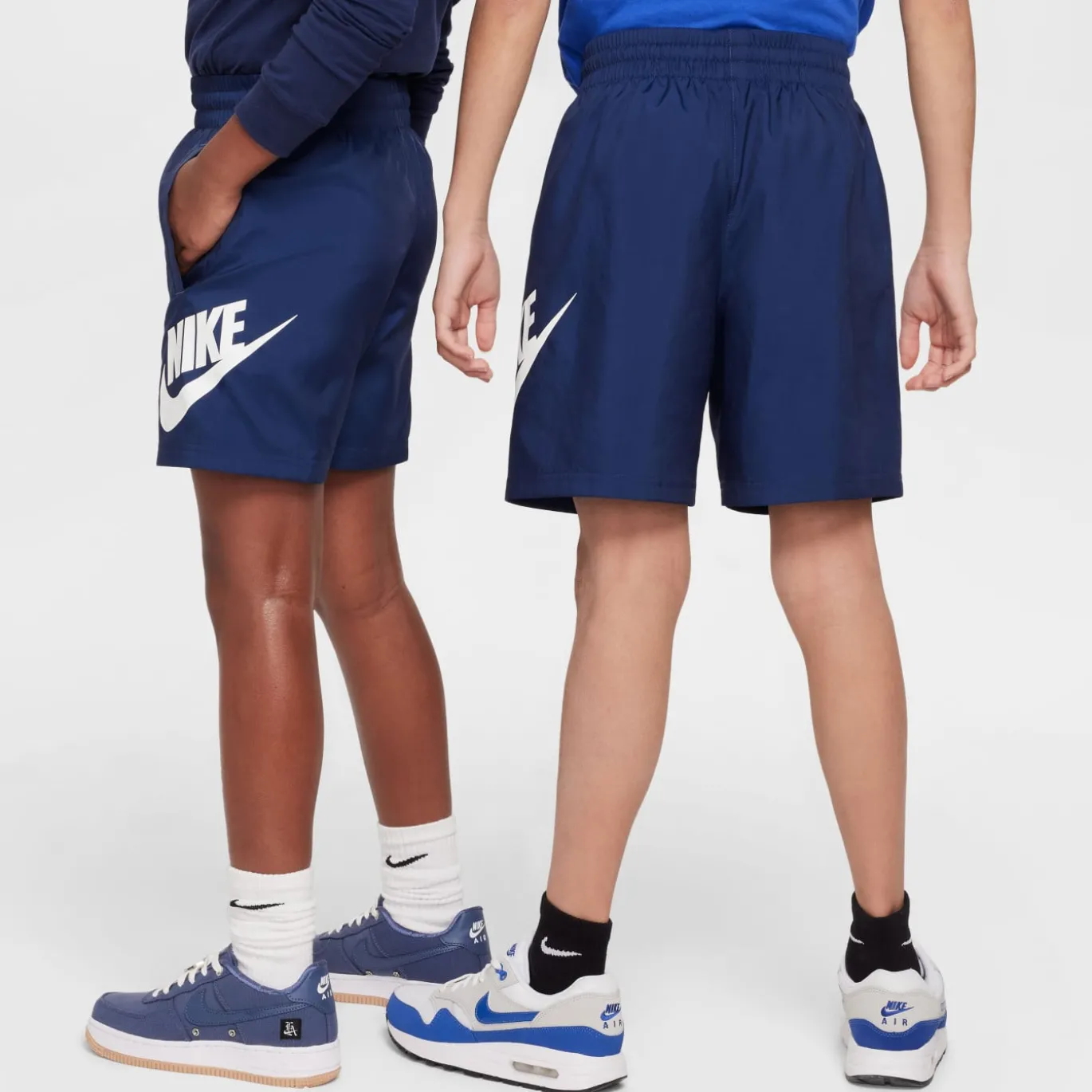 Nike Sportswear Club Zomerset Kids Donkerblauw Wit