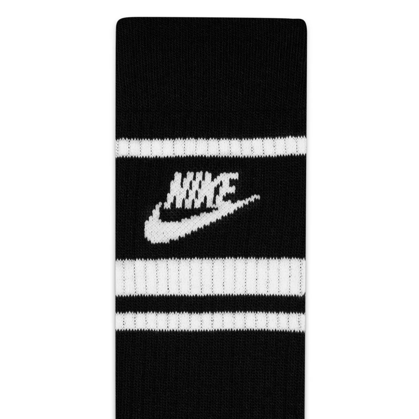 Nike Sportswear Dri-FIT Everyday Essential Crew Sokken 3-Pack Zwart Wit
