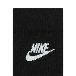 Nike Sportswear Everyday Essential Crew Sokken 3-Pack Zwart Wit