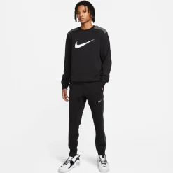 Nike Sportswear Fleece Jogger Zwart Grijs Wit
