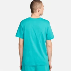 Nike Sportswear Icon Futura T-Shirt Turquoise Wit