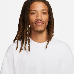 Nike Sportswear Premium Essentials T-Shirt Lichtgrijs