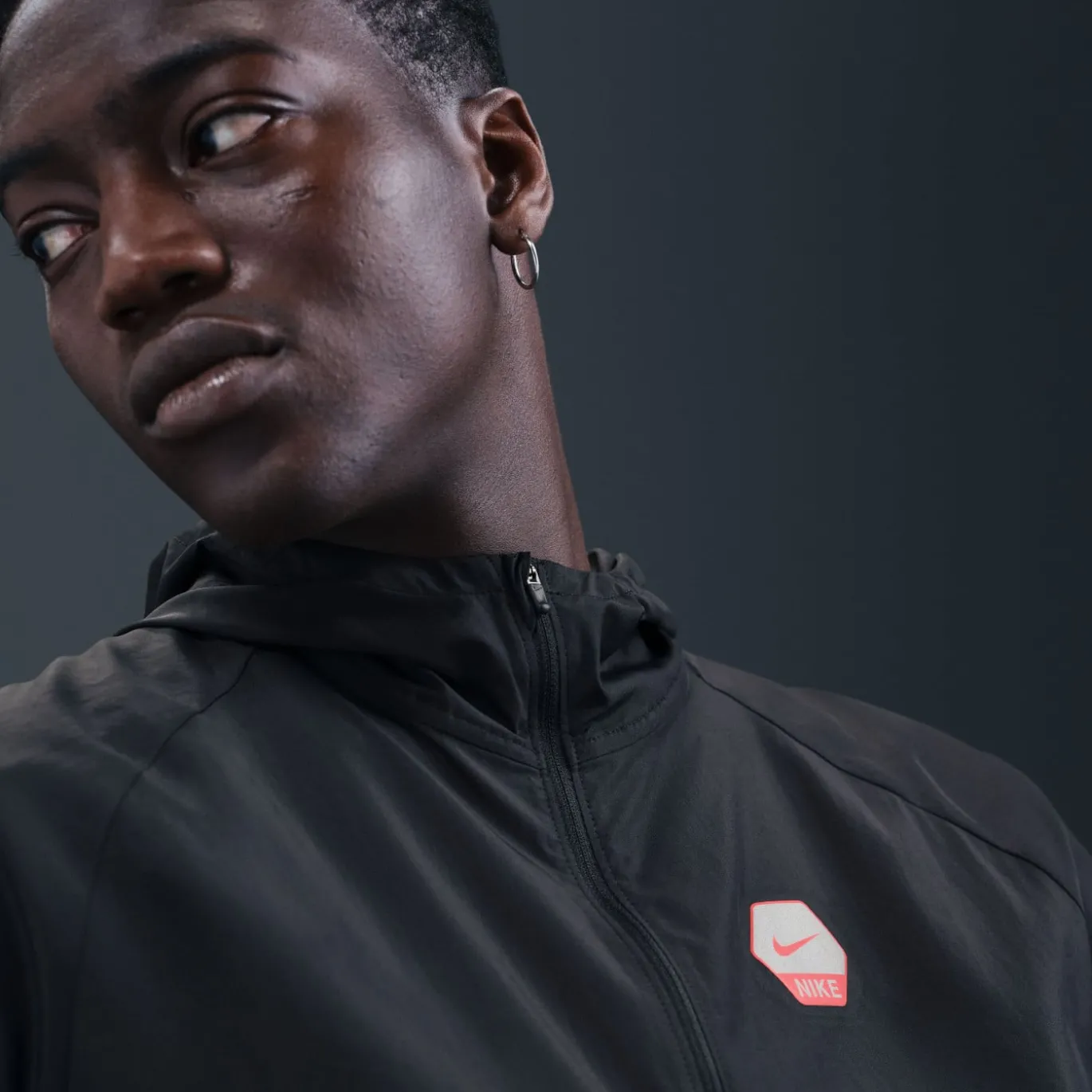 Nike Sportswear Sport Casual Jack Hooded Zwart