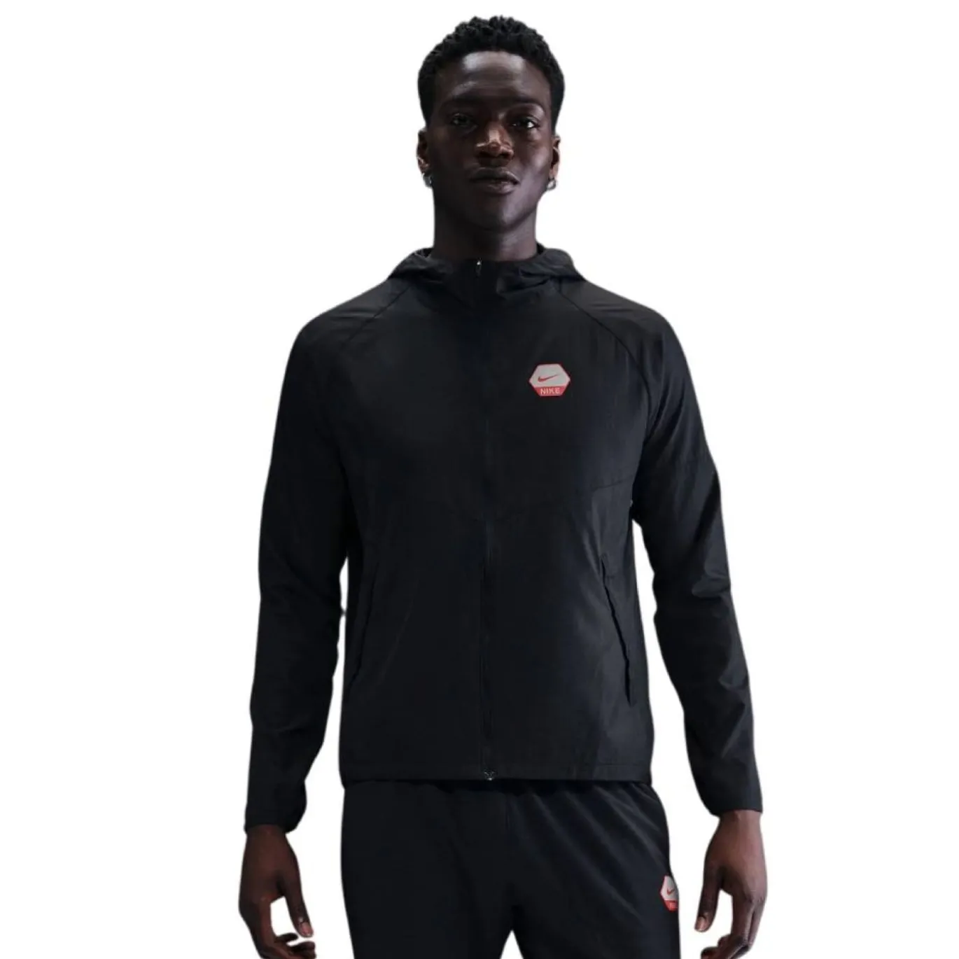 Nike Sportswear Sport Casual Jack Hooded Zwart