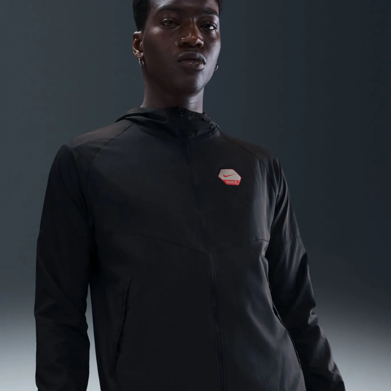 Nike Sportswear Sport Casual Jack Hooded Zwart