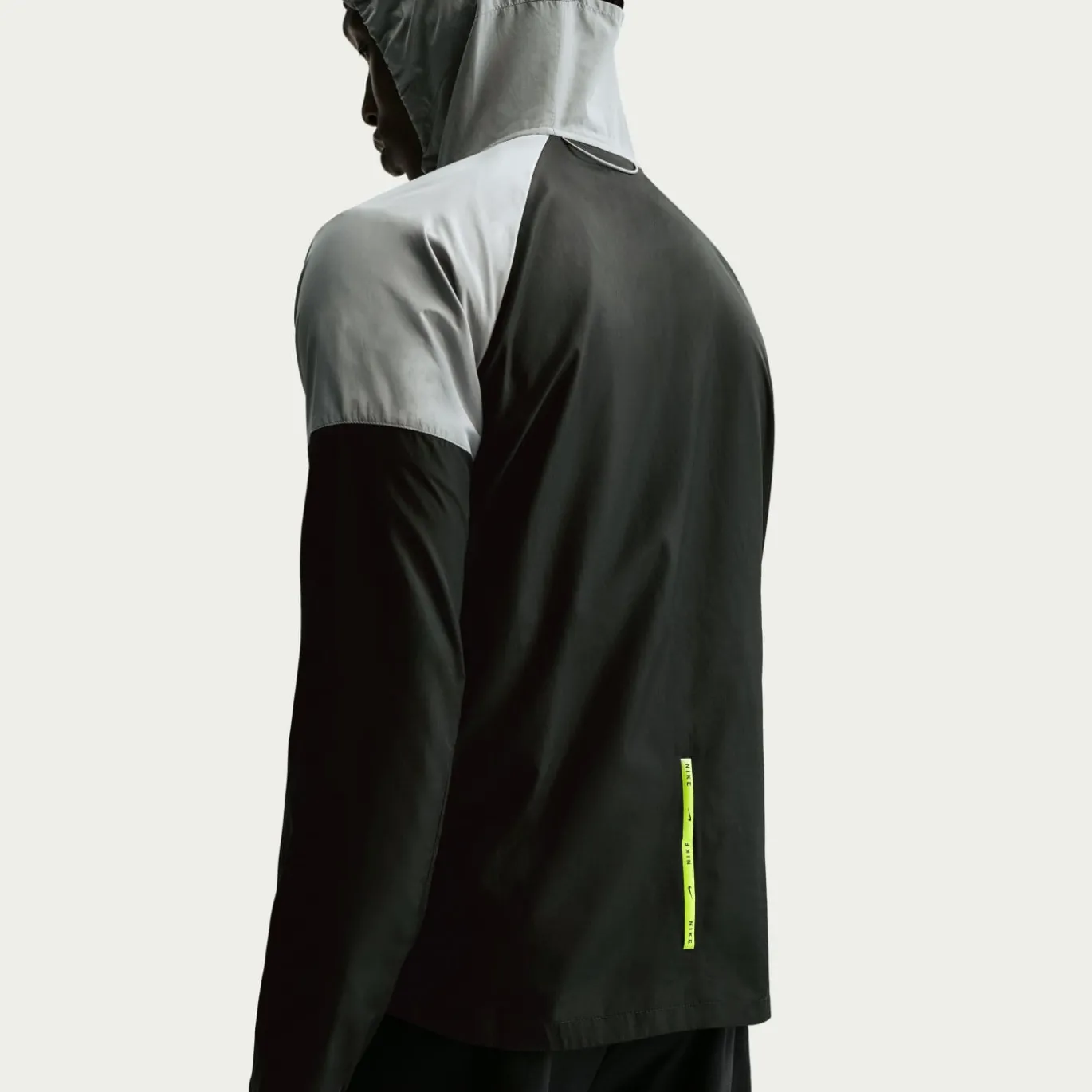 Nike Sportswear Sport Casual Jack Hooded Donkergrijs Lichtgrijs