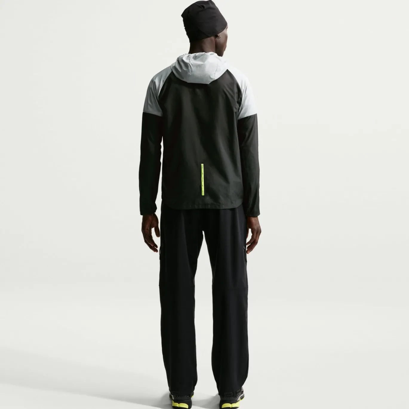 Nike Sportswear Sport Casual Jack Hooded Donkergrijs Lichtgrijs