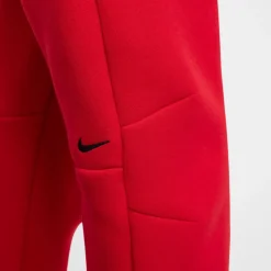 Nike Sportswear Tech Fleece Joggingbroek Kids Rood Zwart
