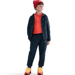 Nike Sportswear Tech Fleece Trainingspak Full-Zip Kids Donkerblauw Zwart