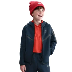 Nike Sportswear Tech Fleece Vest Kids Donkerblauw Zwart