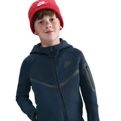 Nike Sportswear Tech Fleece Vest Kids Donkerblauw Zwart