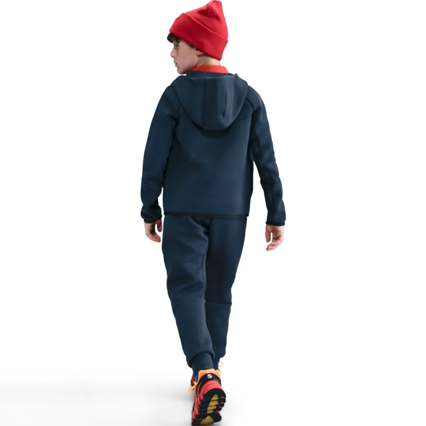 Nike Sportswear Tech Fleece Vest Kids Donkerblauw Zwart