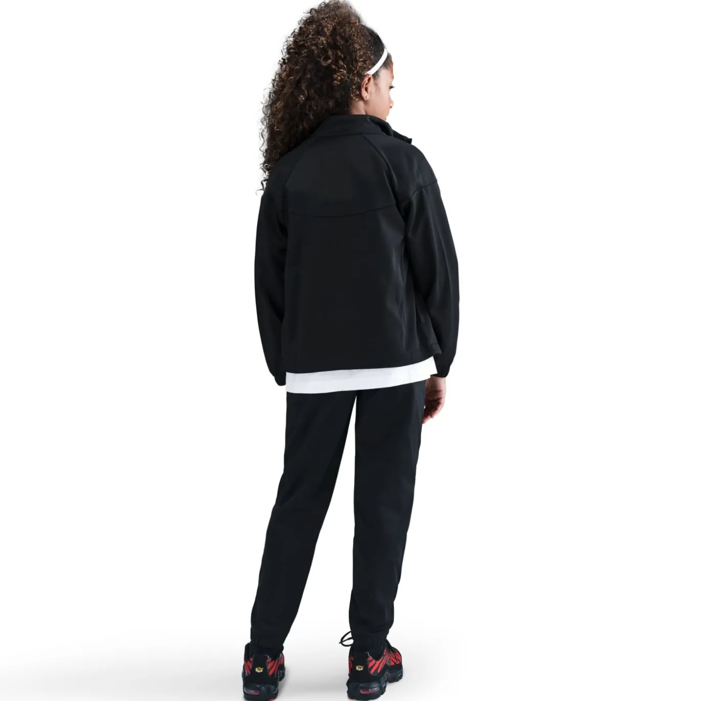 Nike Sportswear Trainingspak Full-Zip Kids Zwart Wit