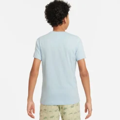 Nike Sportswear T-Shirt Kids Blauwgrijs Wit