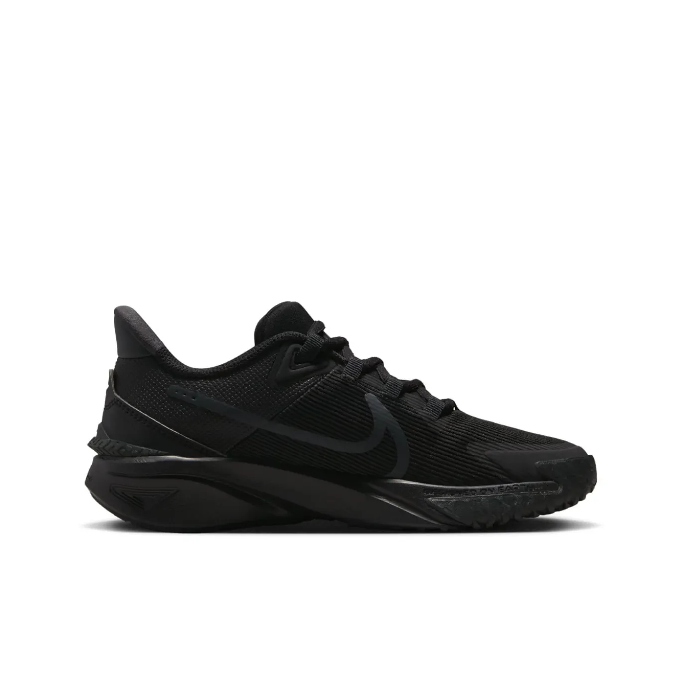 Nike Star Runner 4 Hardloopschoenen Kids Zwart Antraciet