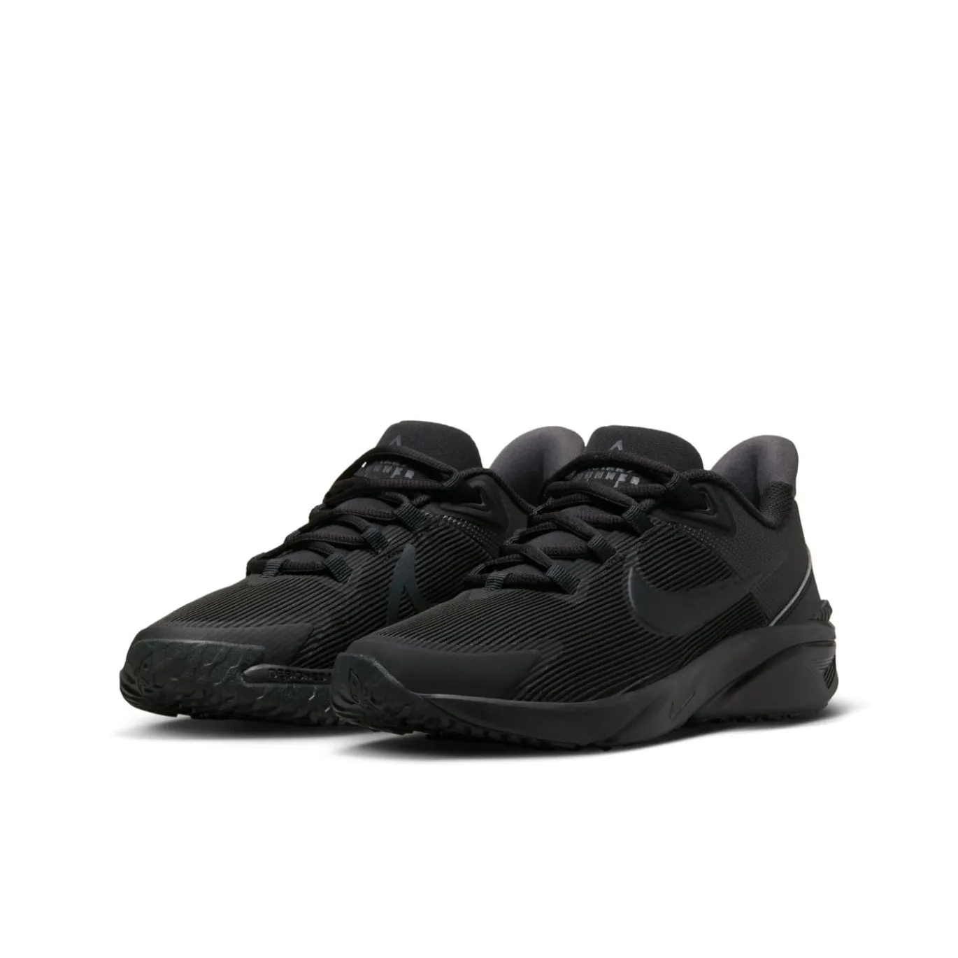 Nike Star Runner 4 Hardloopschoenen Kids Zwart Antraciet