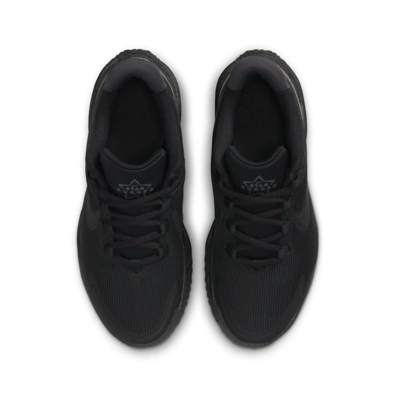 Nike Star Runner 4 Hardloopschoenen Kids Zwart Antraciet