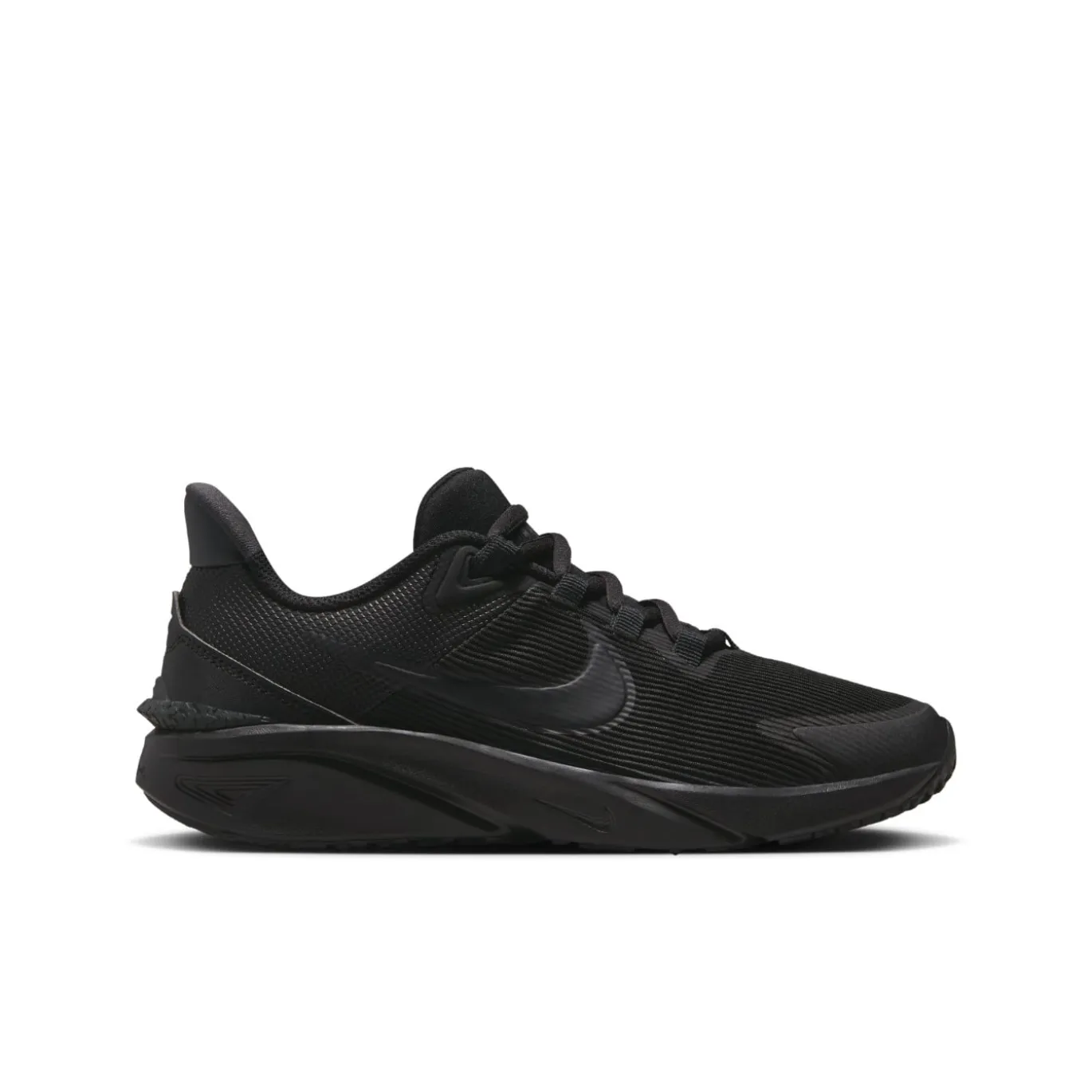 Nike Star Runner 4 Hardloopschoenen Kids Zwart Antraciet