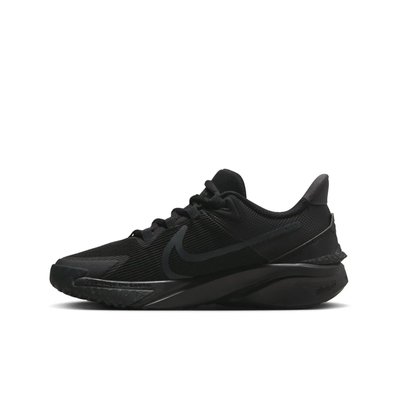 Nike Star Runner 4 Hardloopschoenen Kids Zwart Antraciet