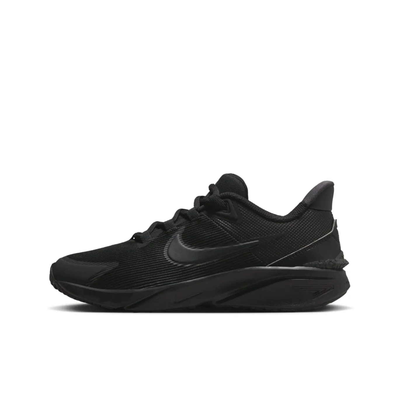 Nike Star Runner 4 Hardloopschoenen Kids Zwart Antraciet