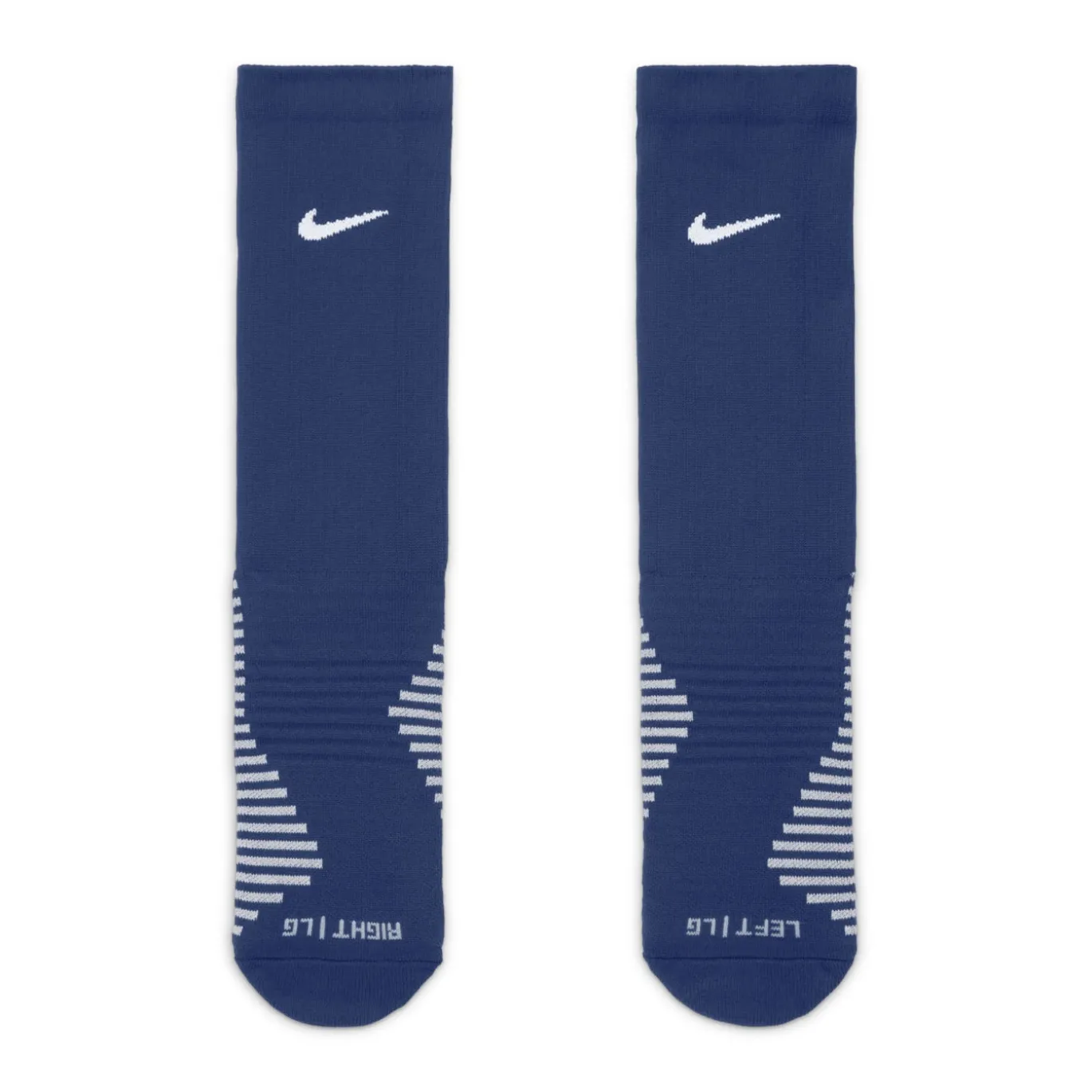 Nike Strike Korte Voetbalsokken Donkerblauw Wit