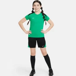 Nike Strike Trainingsbroekje Kids Zwart Groen Wit