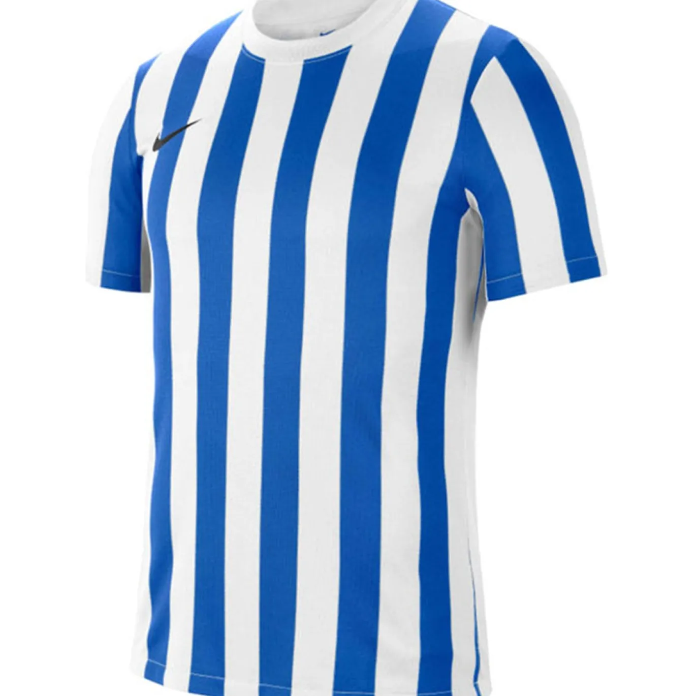 Nike Striped Division IV Voetbalshirt Kids Wit Blauw