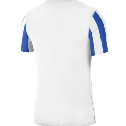 Nike Striped Division IV Voetbalshirt Wit Blauw