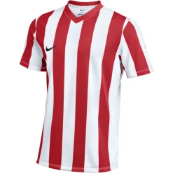 Nike Striped Division V Voetbalshirt Wit Rood