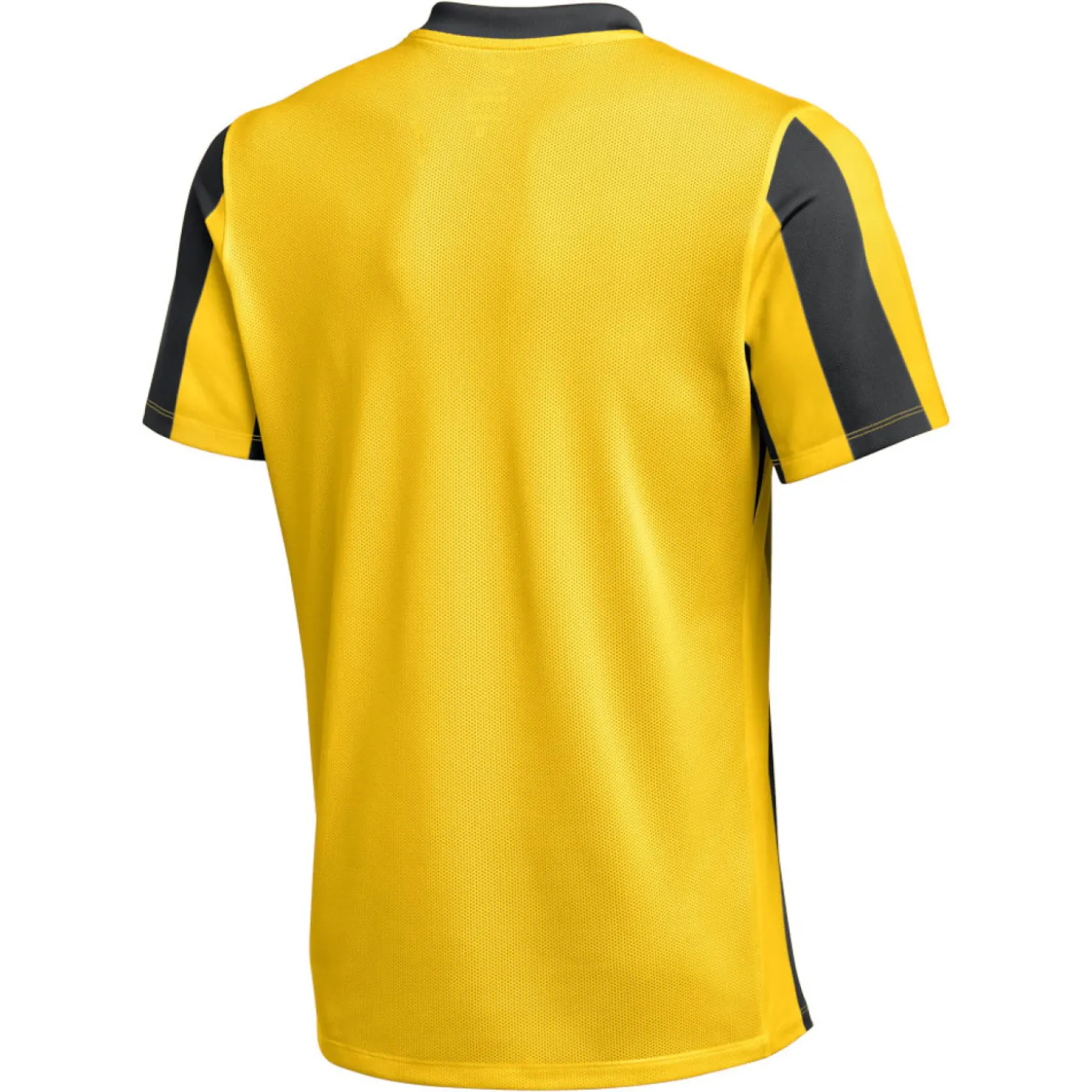 Nike Striped Division V Voetbalshirt Geel Zwart