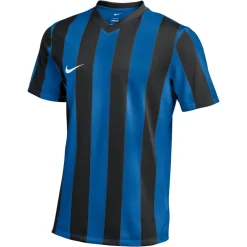 Nike Striped Division V Voetbalshirt Blauw Zwart