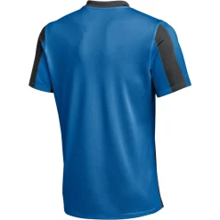 Nike Striped Division V Voetbalshirt Blauw Zwart