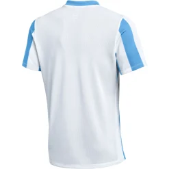 Nike Striped Division V Voetbalshirt Wit Lichtblauw