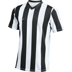 Nike Striped Division V Voetbalshirt Kids Wit Zwart