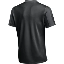 Nike Striped Division V Voetbalshirt Kids Donkergrijs Zwart