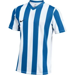 Nike Striped Division V Voetbalshirt Kids Wit Blauw